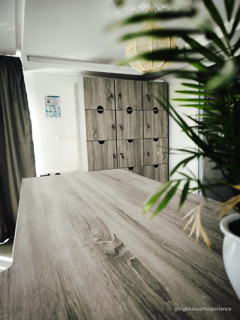 Personal lockers for laptops and equipment at the coworking space